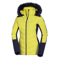 Geacă Schi Dame Northfinder Thelma Lime Green Blue