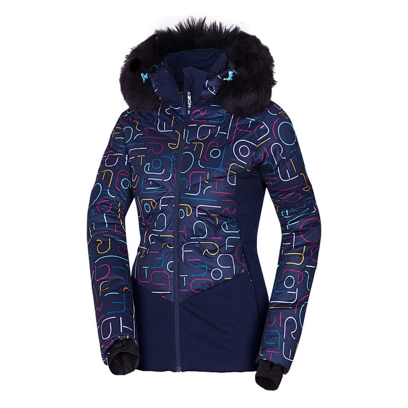 Geacă Schi DAme Northfinder Vivian Multicolor Print