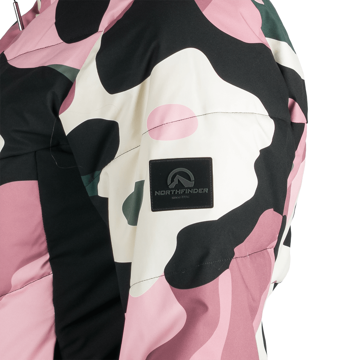 Geacă Schi Dame Northfinder Kayleigh Alloverprint