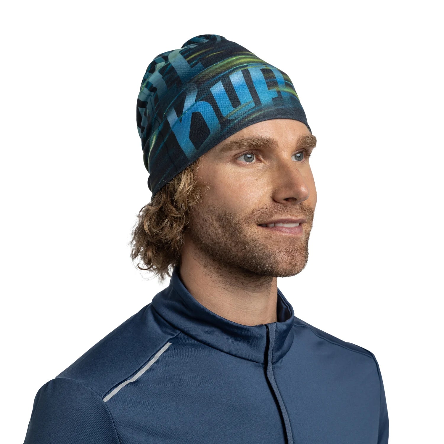 Caciulă Reversibilă Buff Ecostretch Orby Night Blue