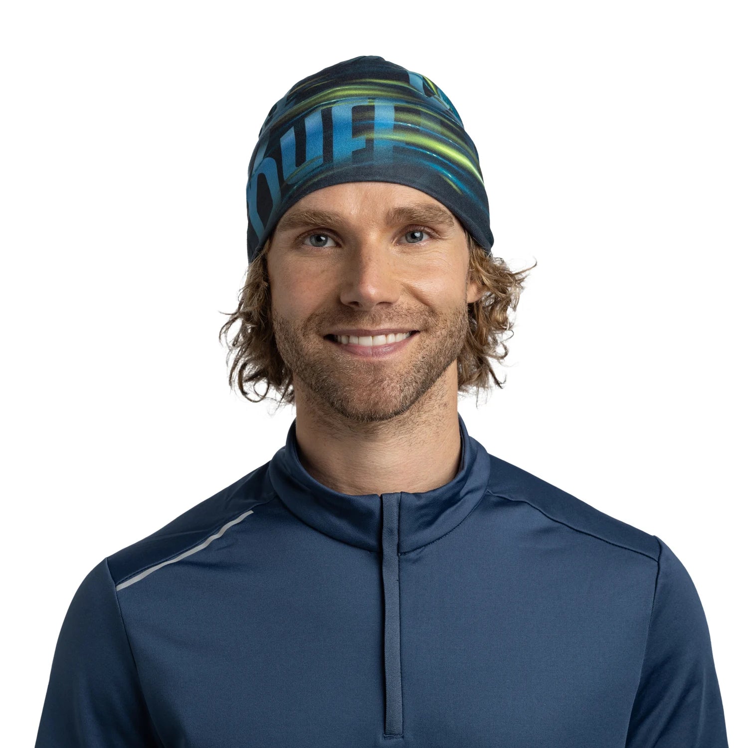 Caciulă Reversibilă Buff Ecostretch Orby Night Blue