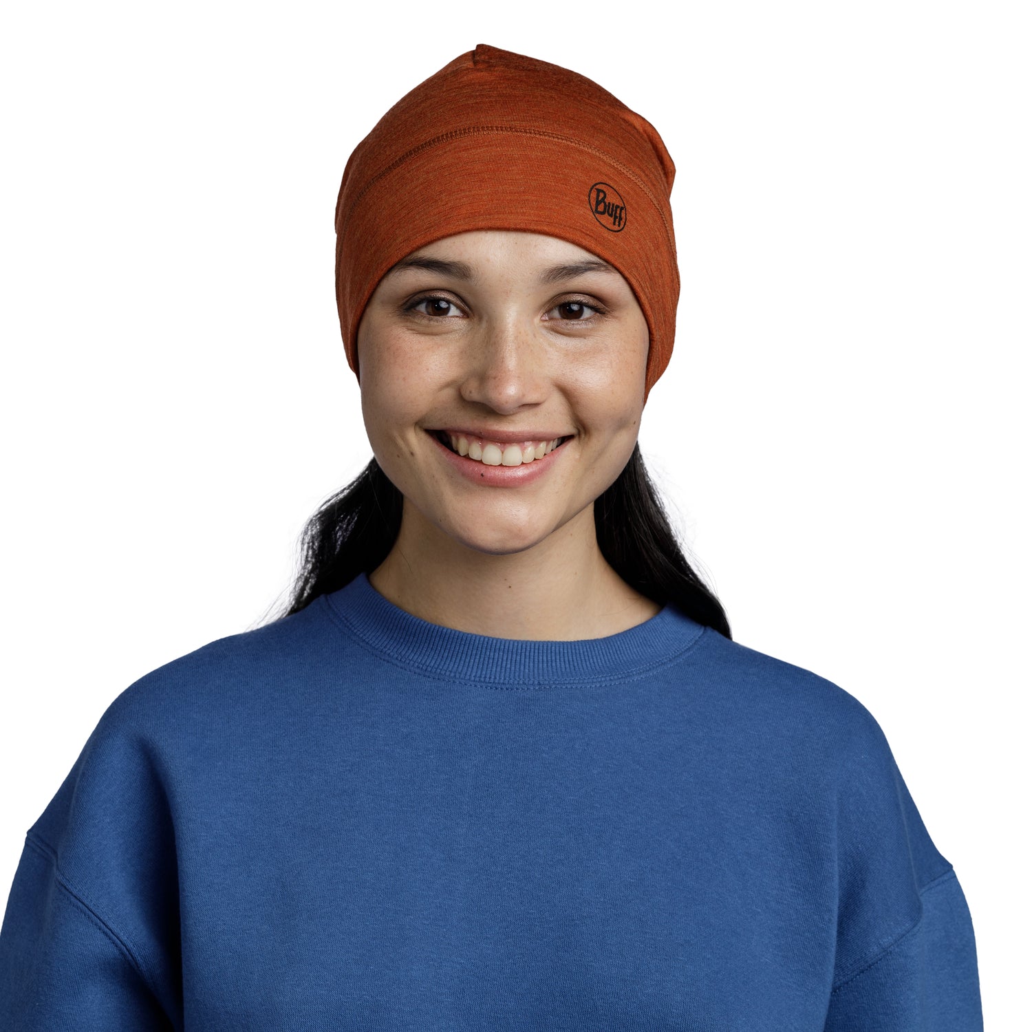 Șapcă Merino Wool Buff Mid Melange Cinnamon