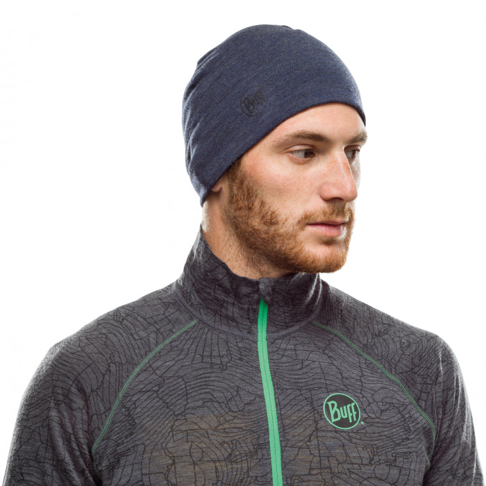 Șapcă Merino Wool Buff Mid Weight Melange Black