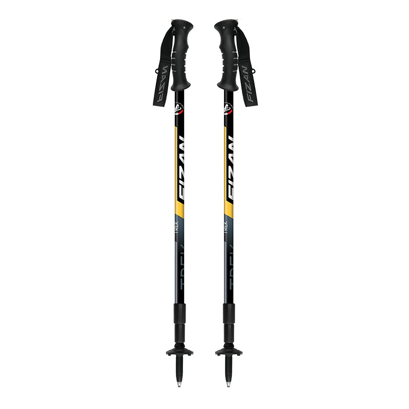 Bețe Trekking Fizan F56 Trek Yellow Yellow