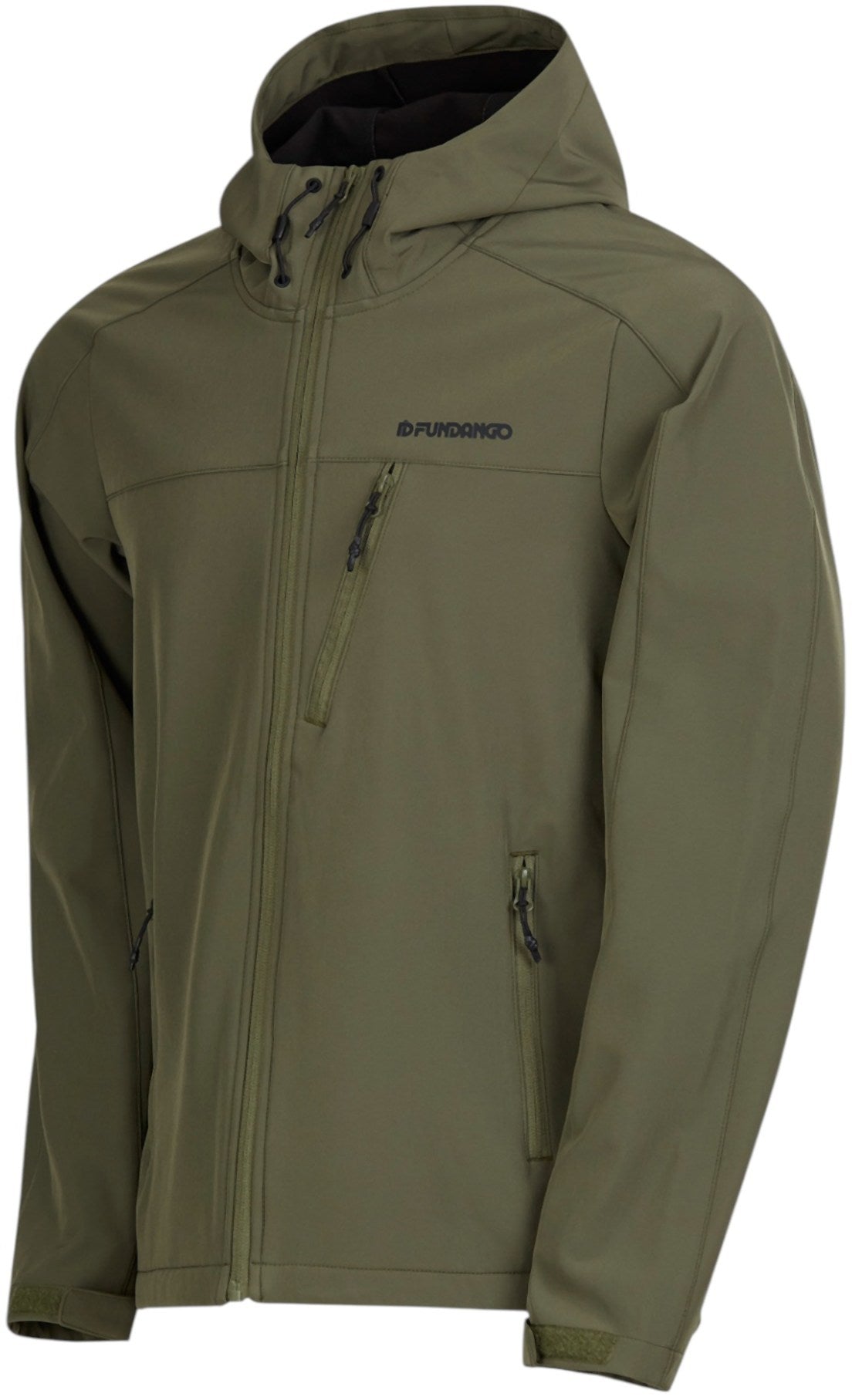 Geacă Softshell Bărbați Fundango Fairbanks Olive Brown