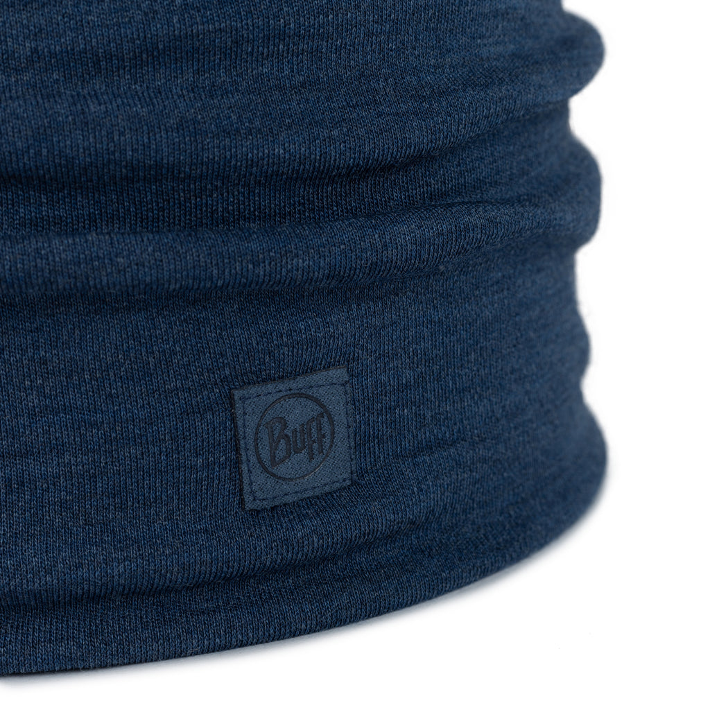 Bandană Tubulară Buff Merino Wool Heavy Weight Solid Night Blue