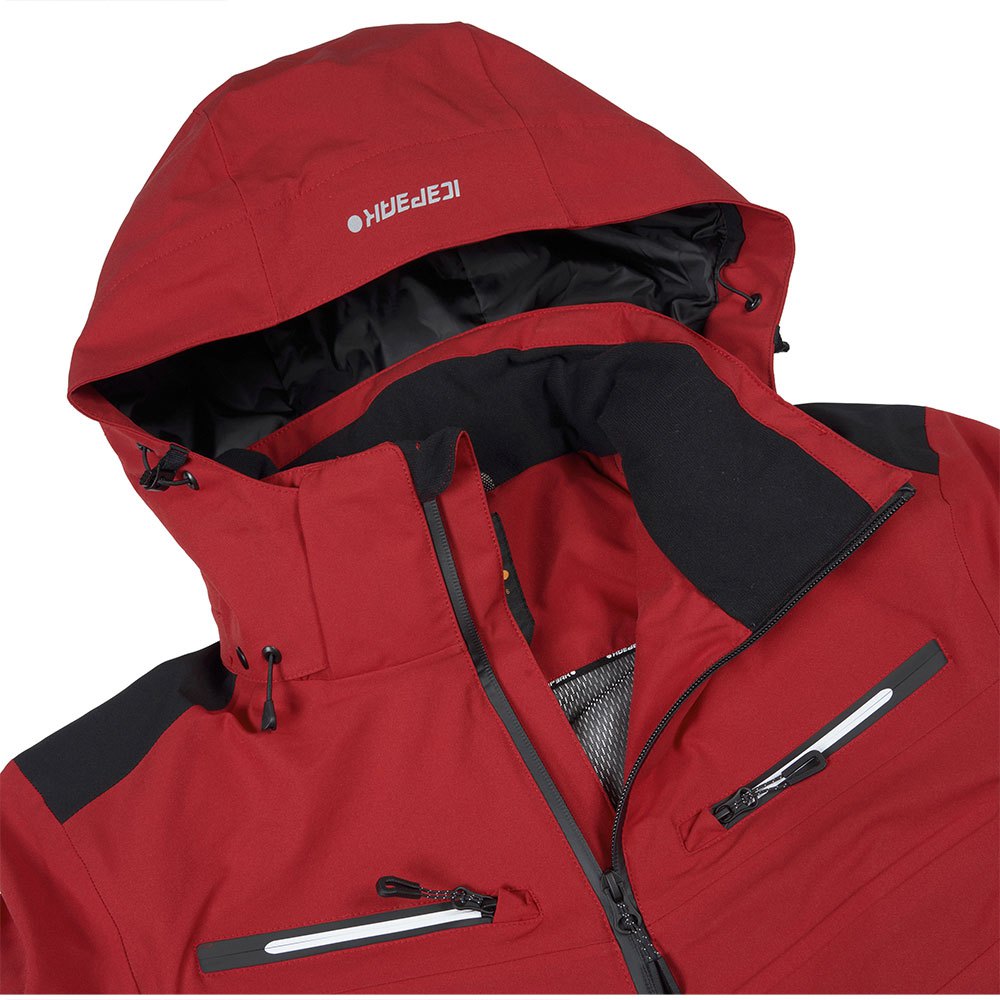 Geacă Schi Outdoor Bărbați Icepeak B Farwell Red