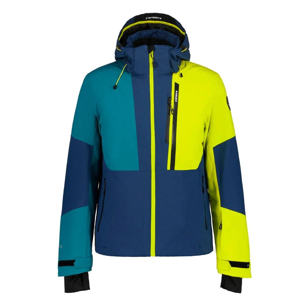 Geacă Bărbați Icepeak Fircrest Blue Neon Green