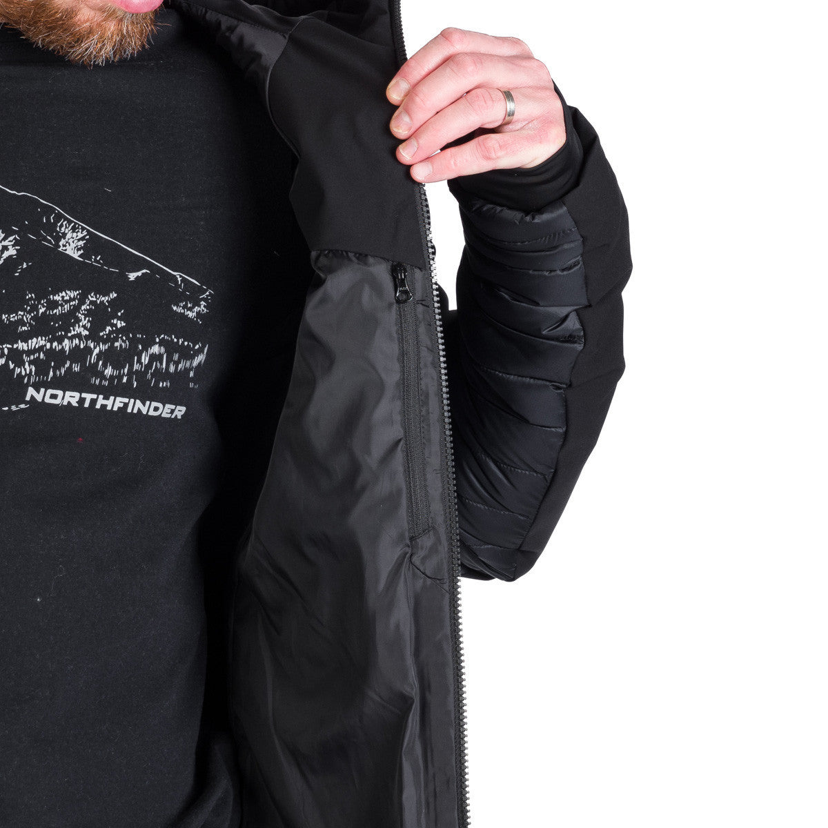 Geacă Bărbați Northfinder Watson Black Black