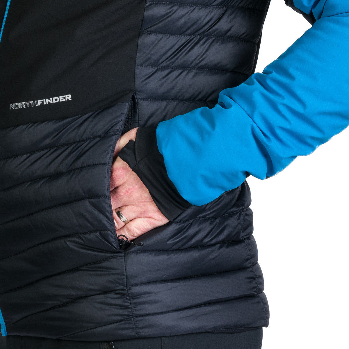 Geacă Bărbați Northfinder Watson Blue Black