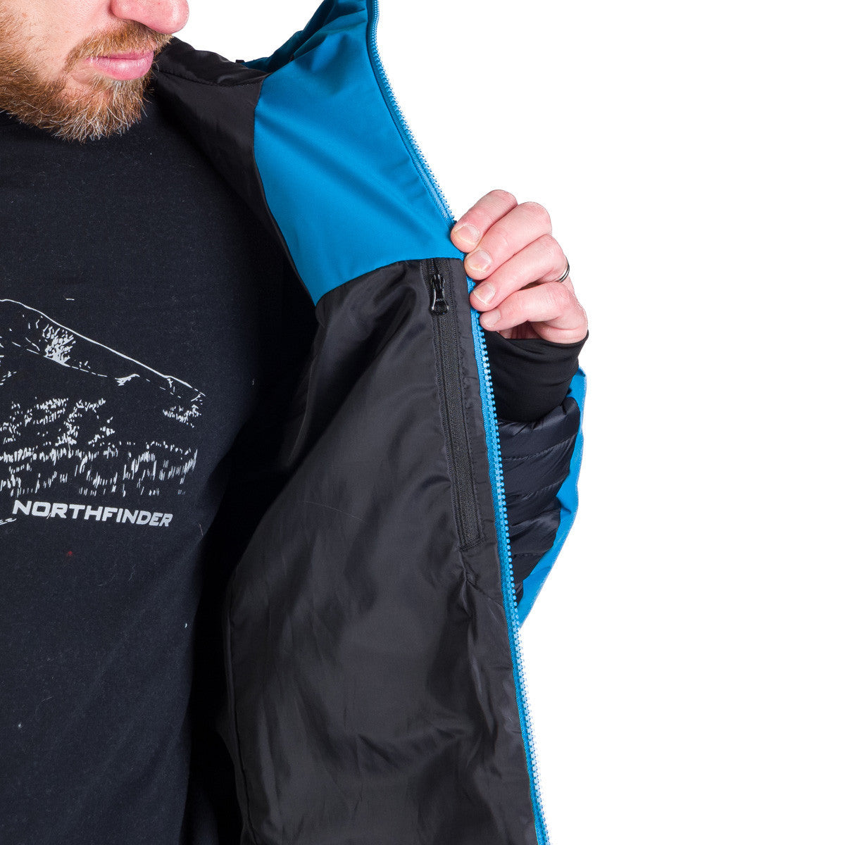 Geacă Bărbați Northfinder Watson Blue Black