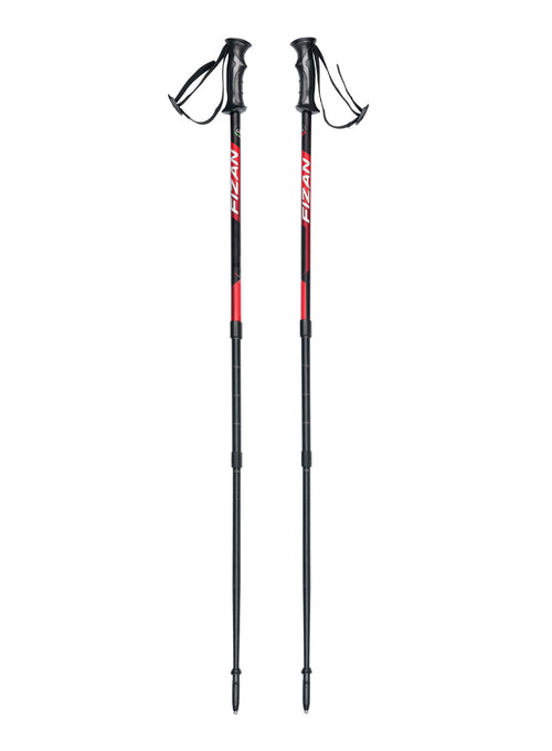 Bețe Trekking Fizan F56 0.7 Explorer Red
