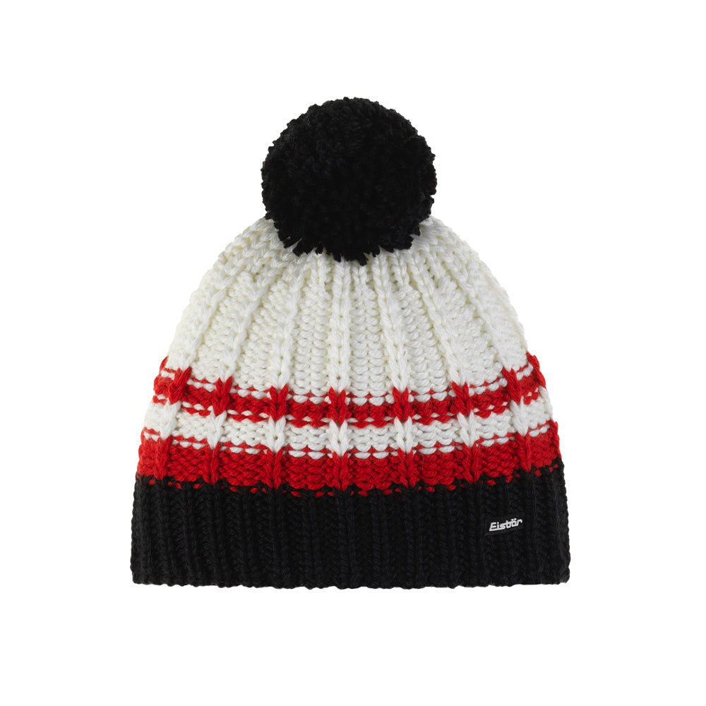 Șapcă Eisbar Kova Pompon Black Red White
