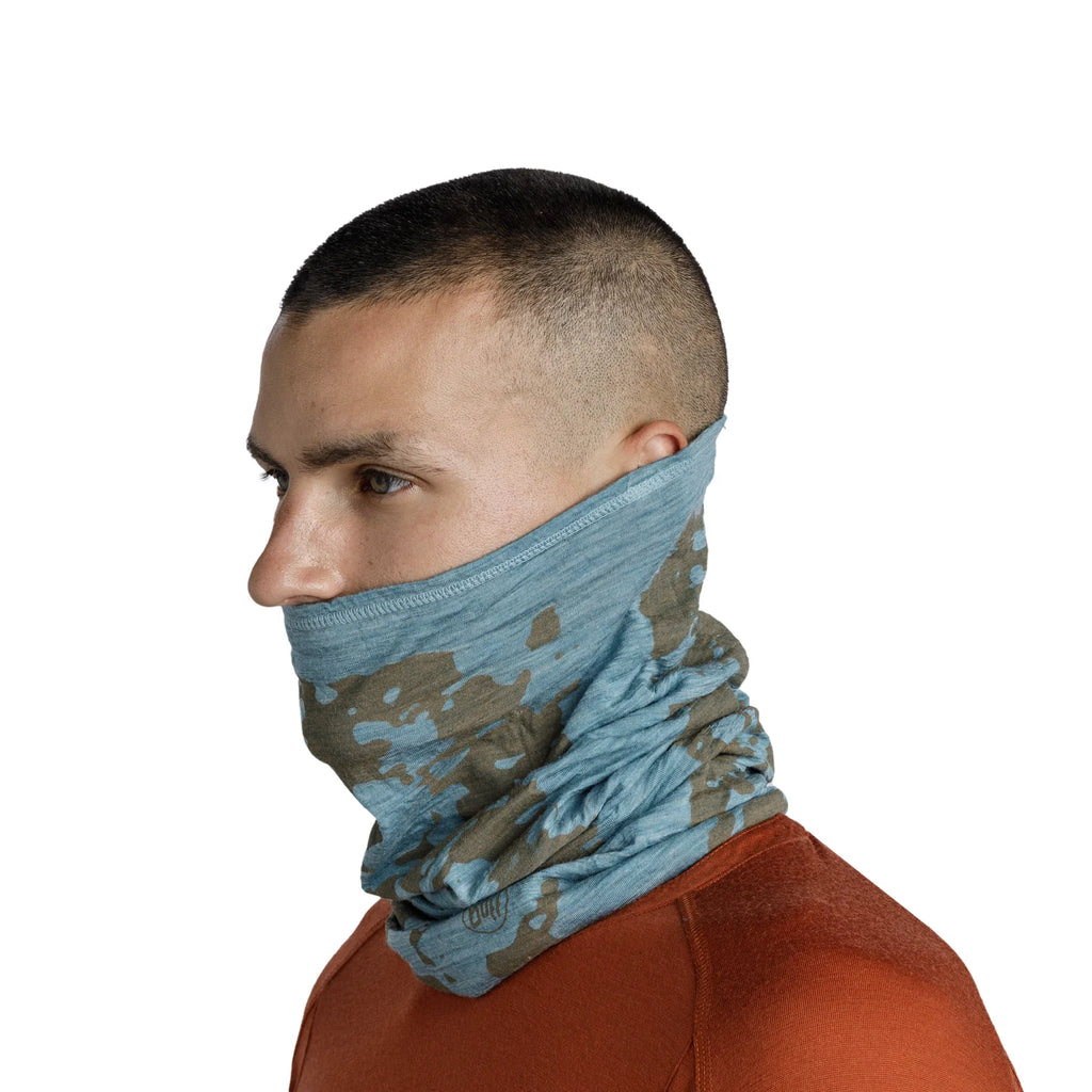 Bandană Merino Buff Lightweight Print Usty Multicolor