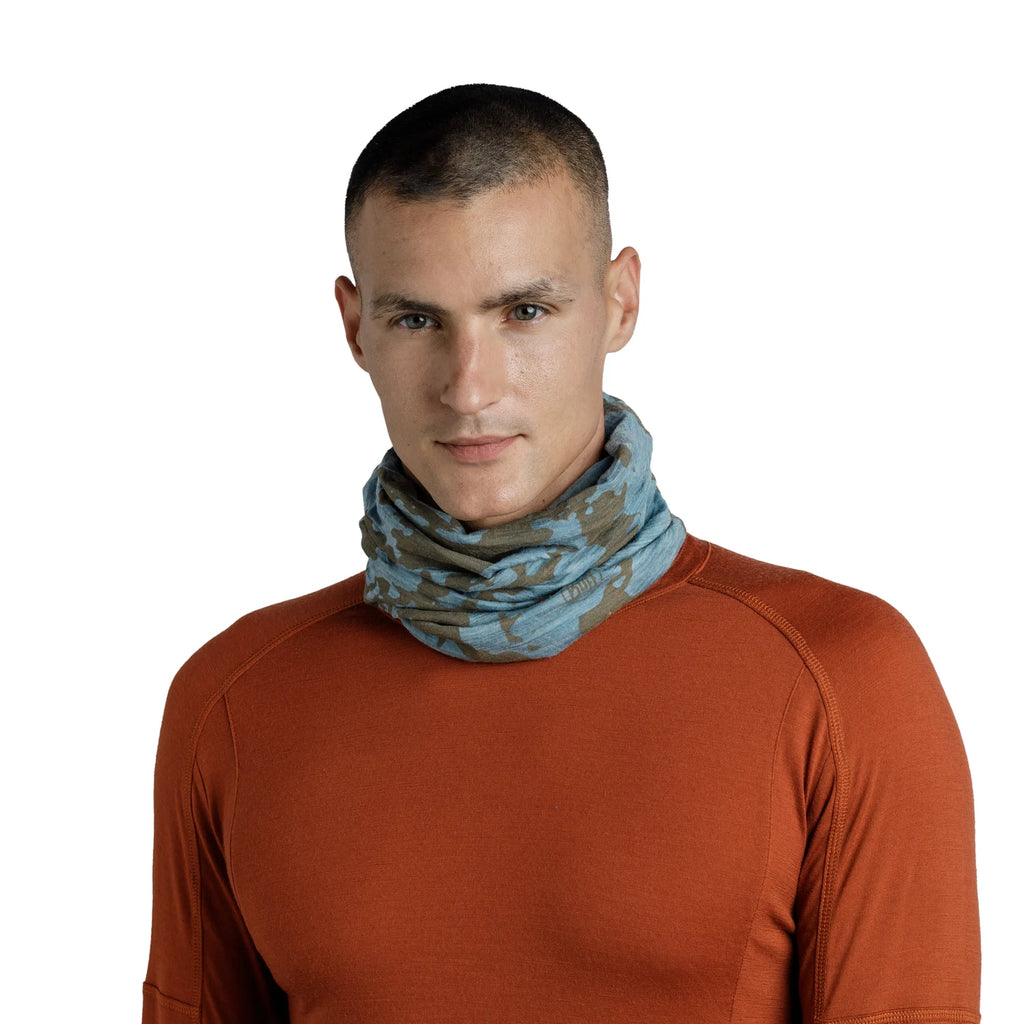 Bandană Merino Buff Lightweight Print Usty Multicolor