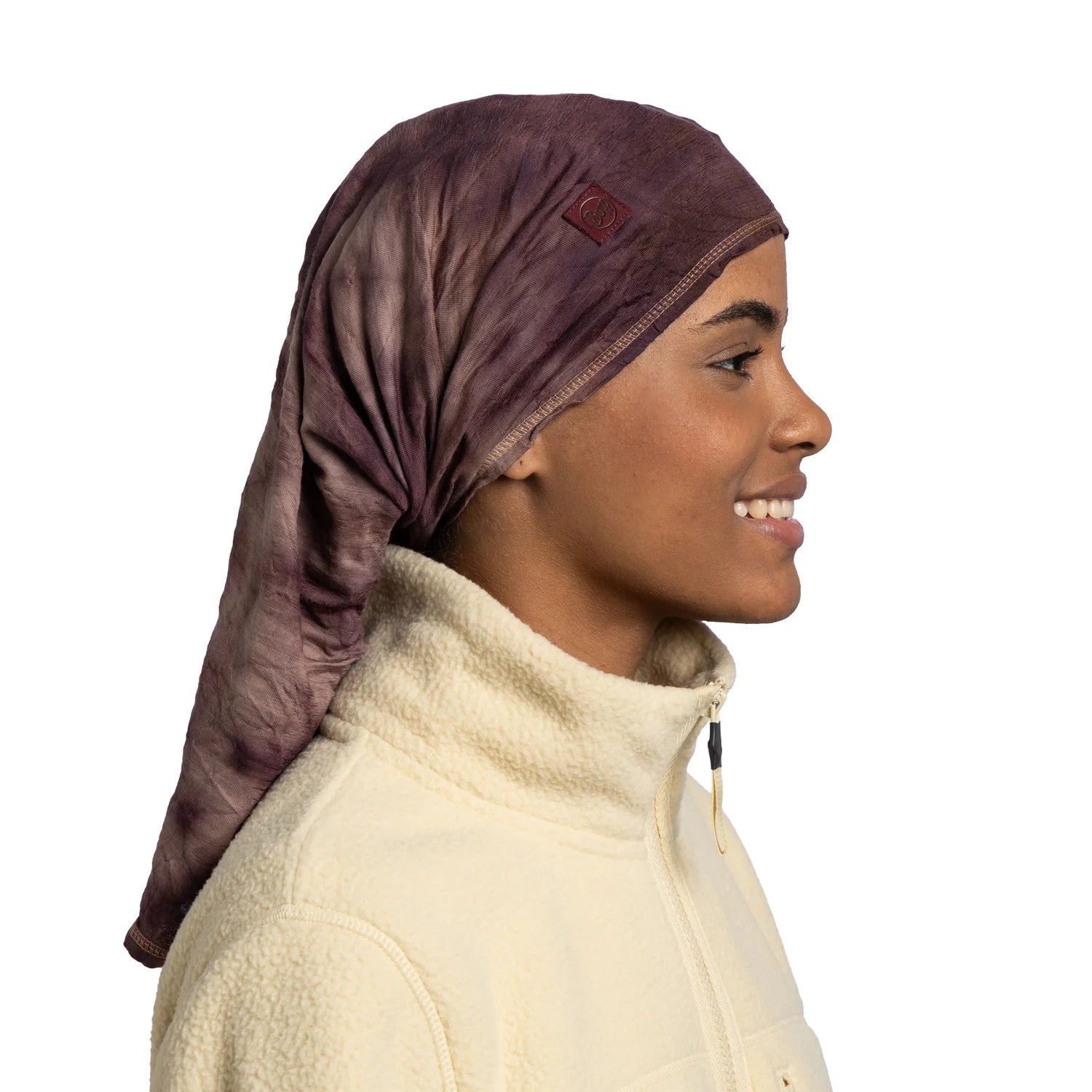 Bandană Polar Merino Buff Burgundy Lighweight-Dye