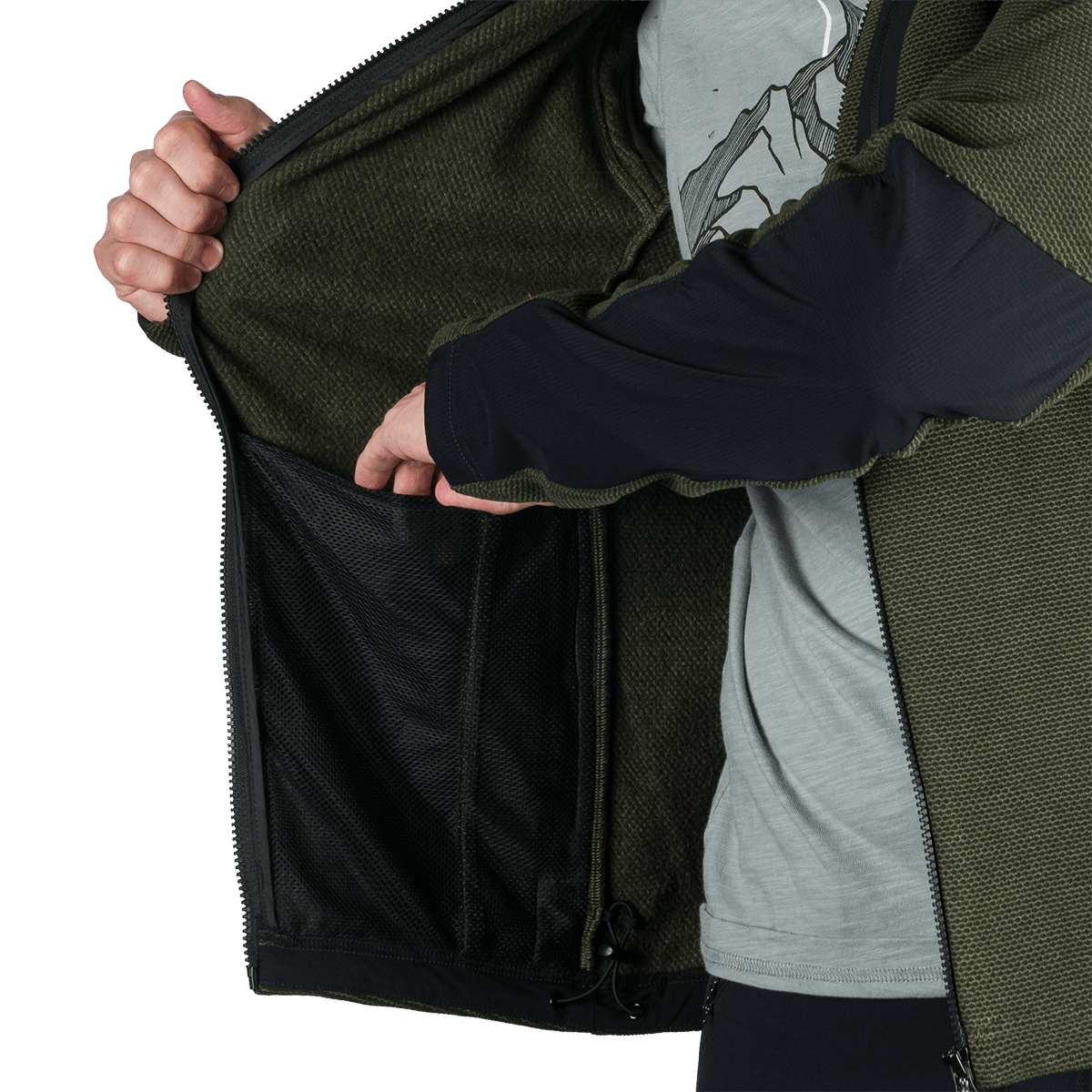 Polar Bărbați Northfinder Szymon Black Dark Green