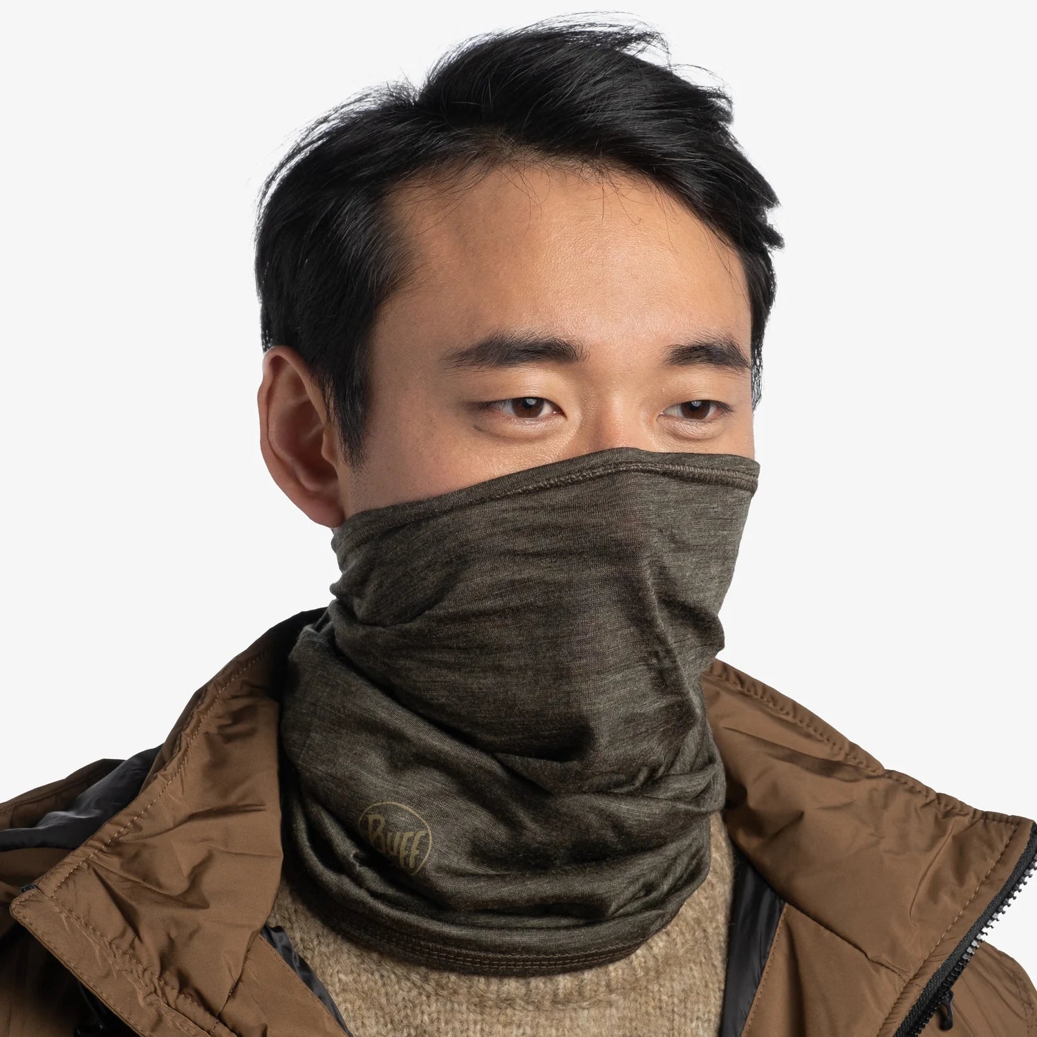 Bandană Merino Buff Bark Midweight Solid