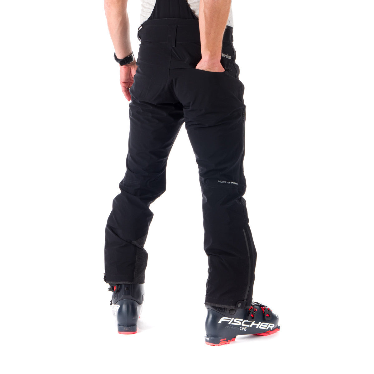 Pantaloni Bărbați Northfinder Kready Black Dermizax