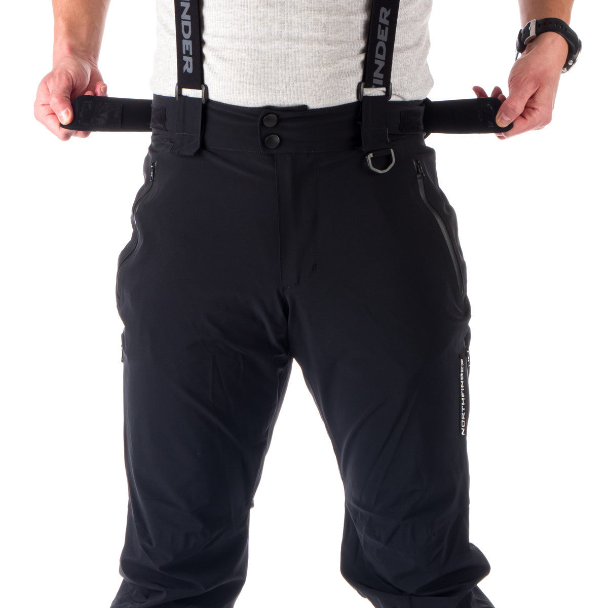 Pantaloni Bărbați Northfinder Kready Black Dermizax