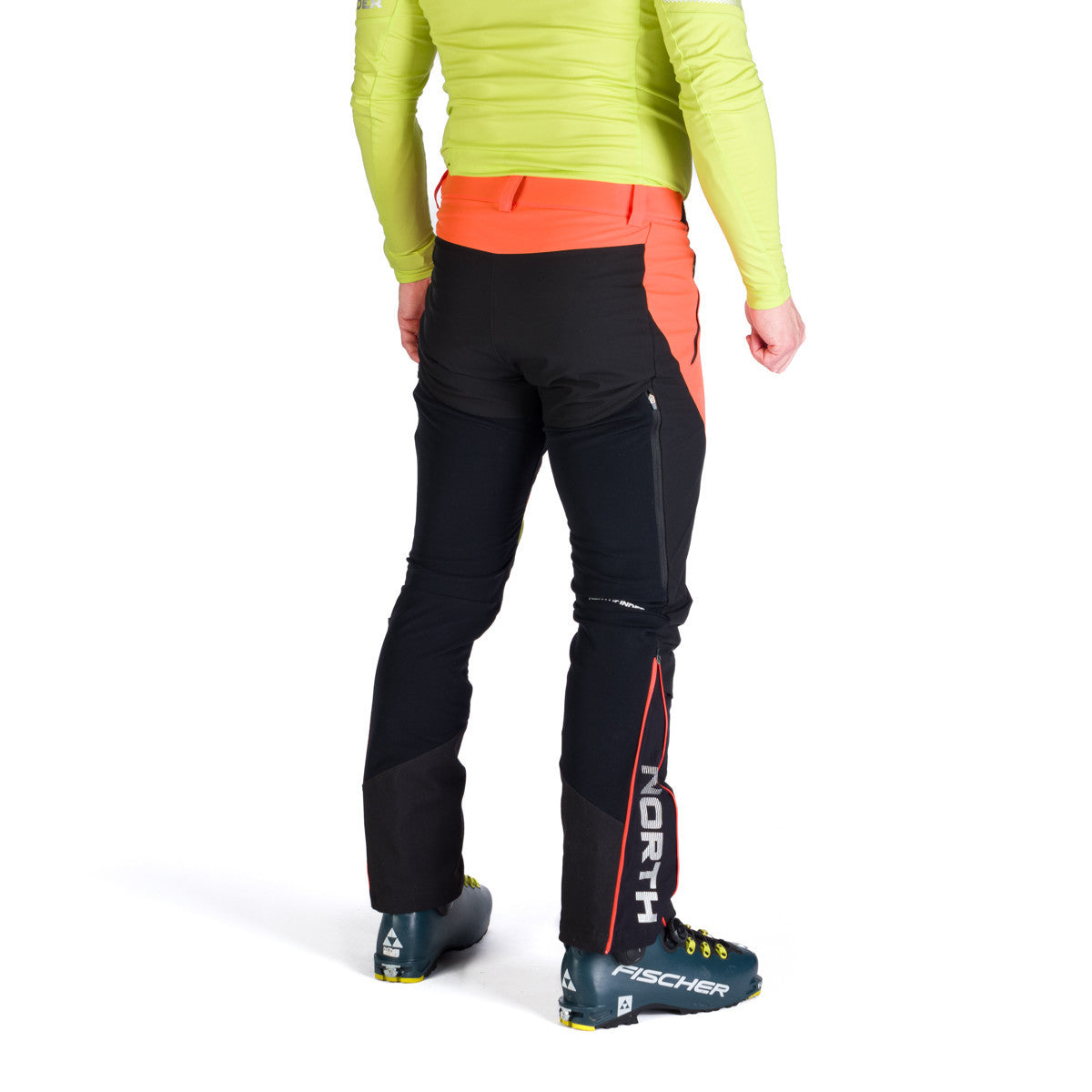 Pantaloni Bărbați Northfinder Rysy3 Blizzard BlackOrange