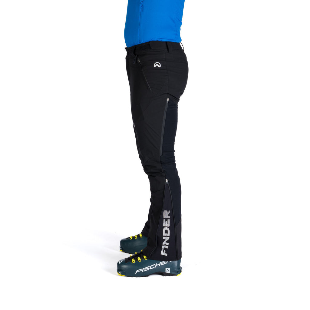 Pantaloni Bărbați Northfinder Rysy3 Blizzard Black Black