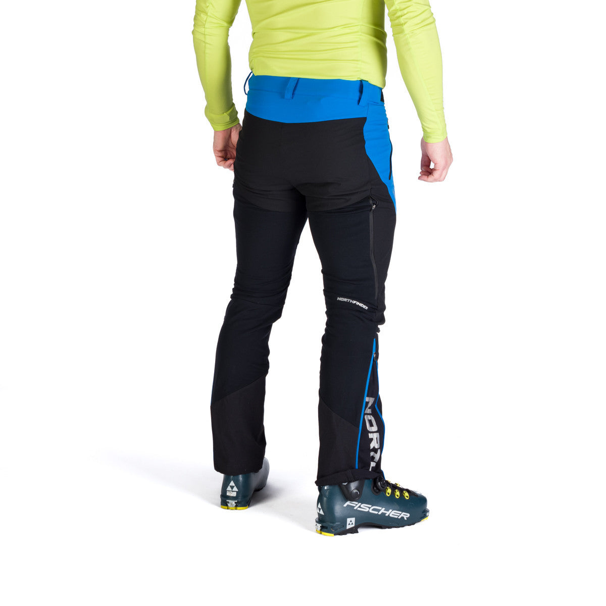 Pantaloni Bărbați Northfinder Blizzard Rysy4 Dark Blue Black
