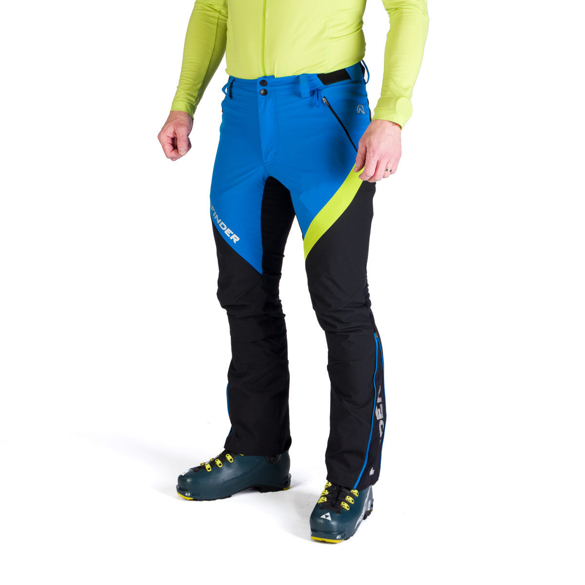 Pantaloni Bărbați Northfinder Blizzard Rysy4 Dark Blue Black