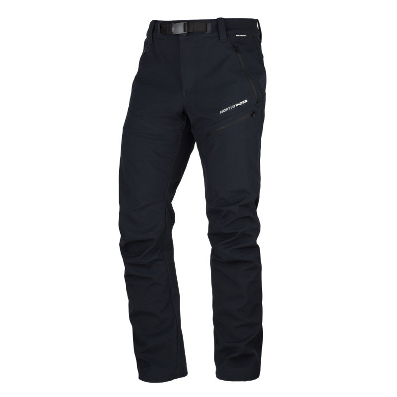 Pantaloni Softshell Bărbați Northfinder Pete Black