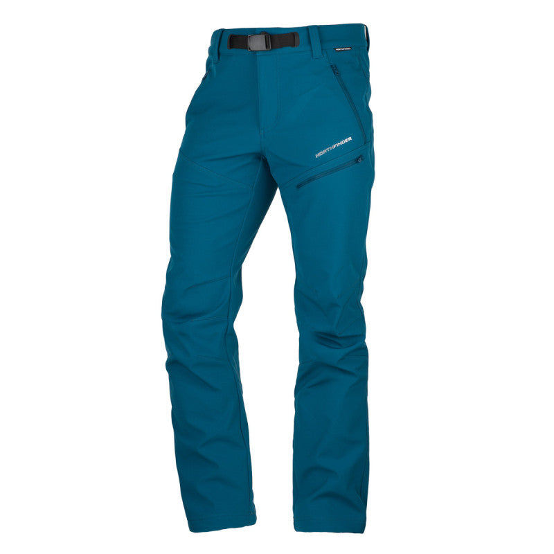 Pantaloni Softshell Bărbați Northfinder Pete Inkblue