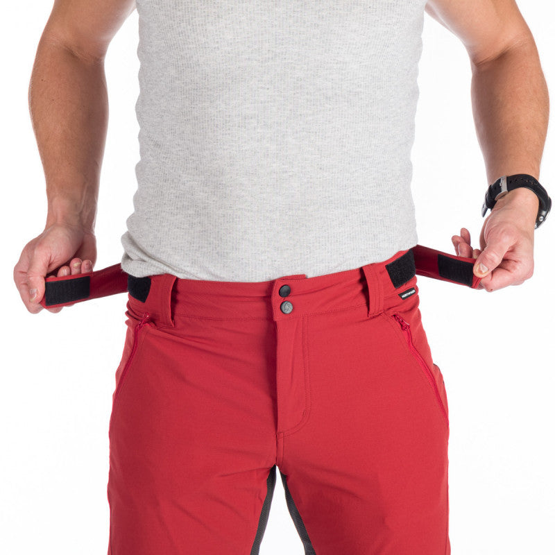 Pantaloni Bărbați Northfinder Fredrick Dark Red