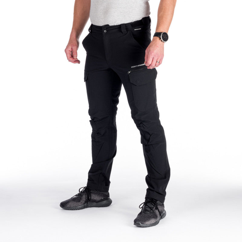 Pantaloni Bărbați Northfinder Jimmie Black