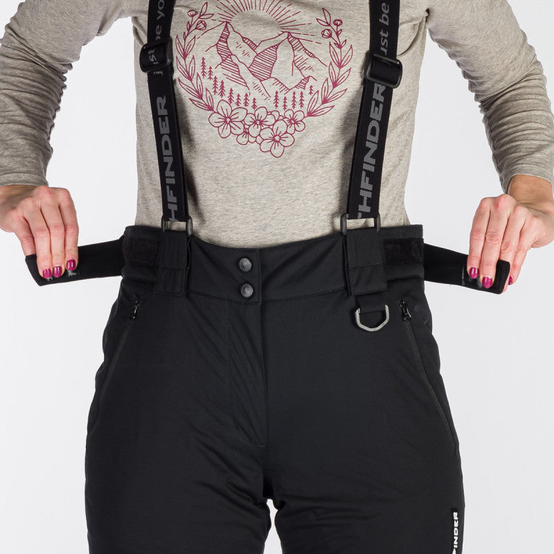 Pantaloni Schi Dame Northfinder Verna Black