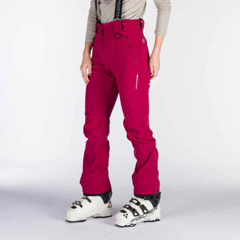 Pantaloni Schi Dame Northfinder Sylvia Cherry