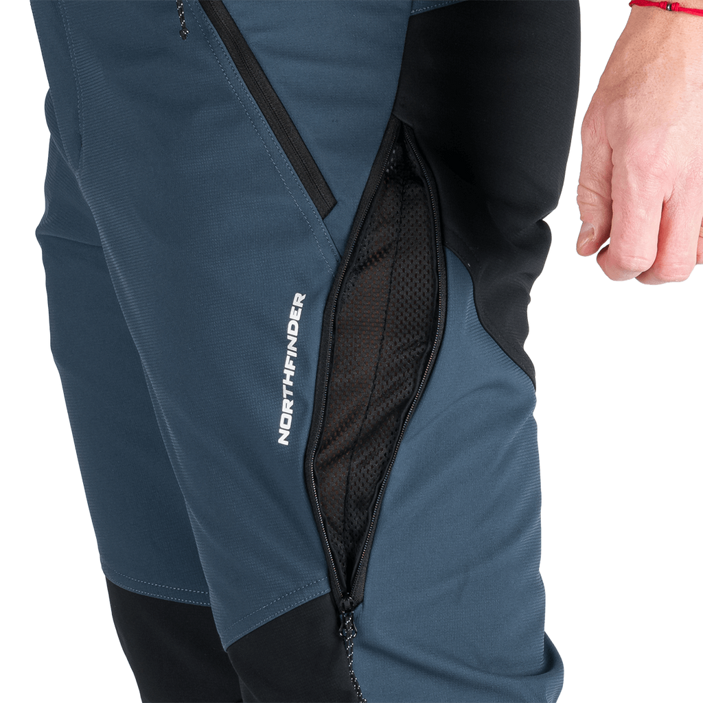 Pantaloni Bărbați Northfinder Anatol Navy Black