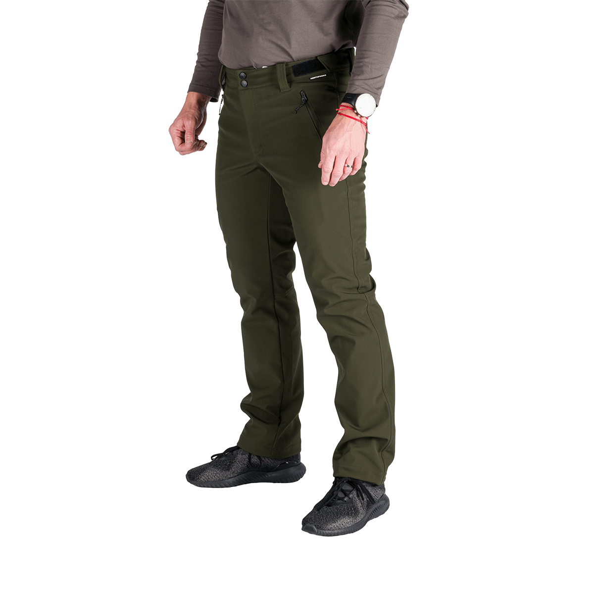 Pantaloni Bărbați Northfinder LEW Dark Green