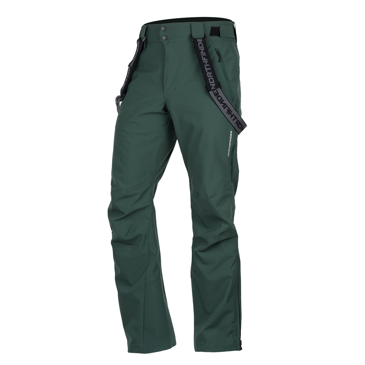 Pantaloni Schi Bărbați Northfinder Barta Dark Green
