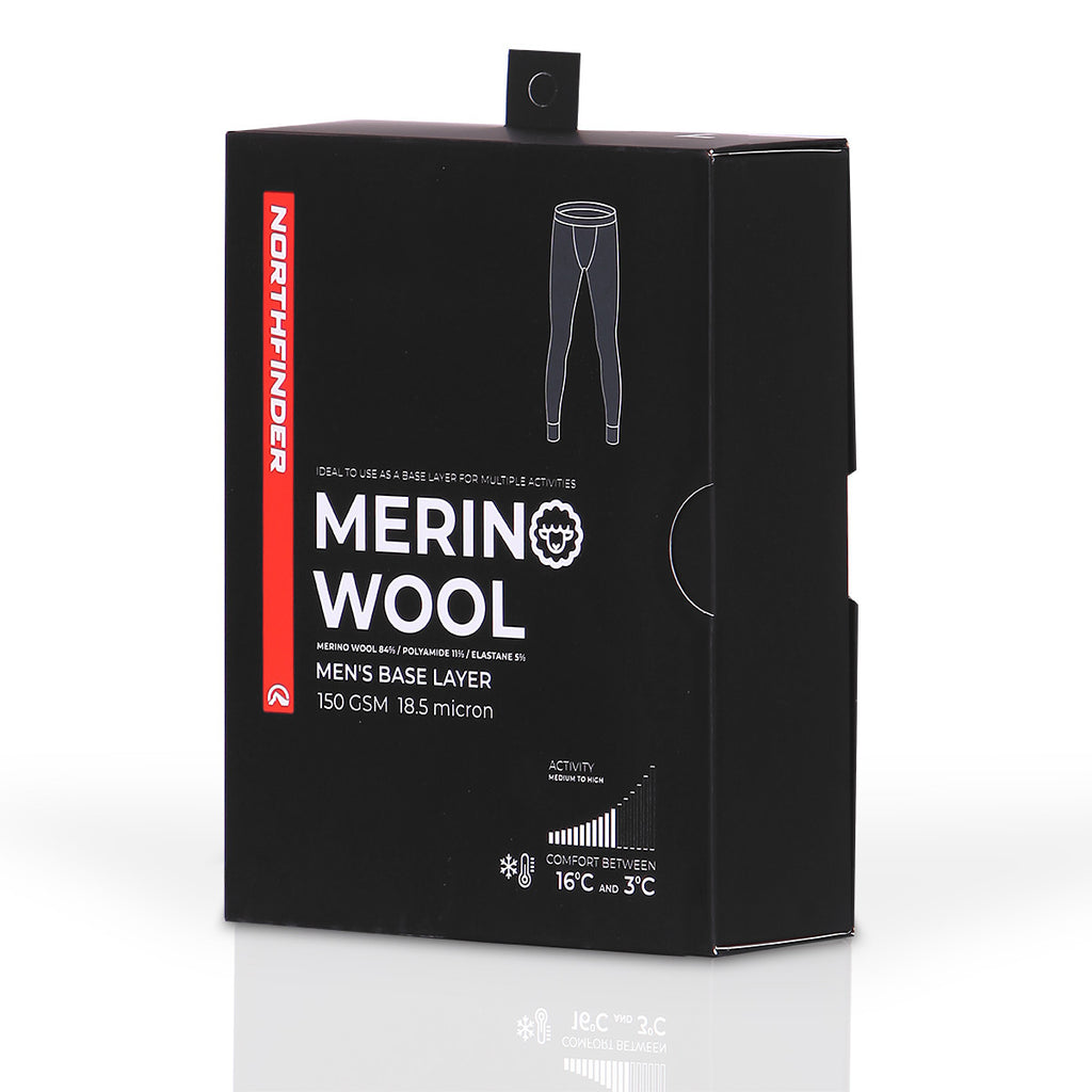 Pantaloni Underwear Bărbați Northfinder General Black