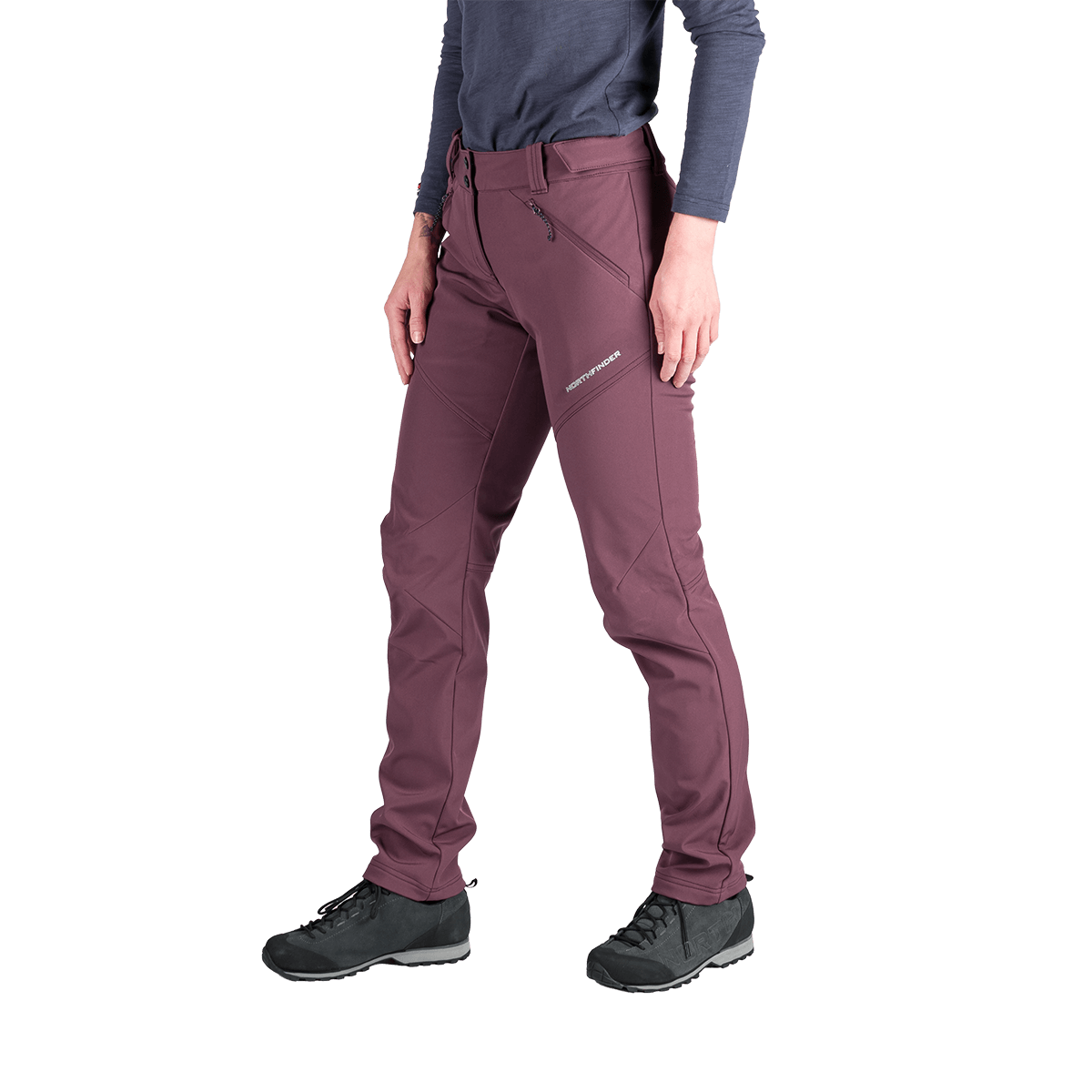 Pantaloni Dame Northfinder Darci Dark Grape