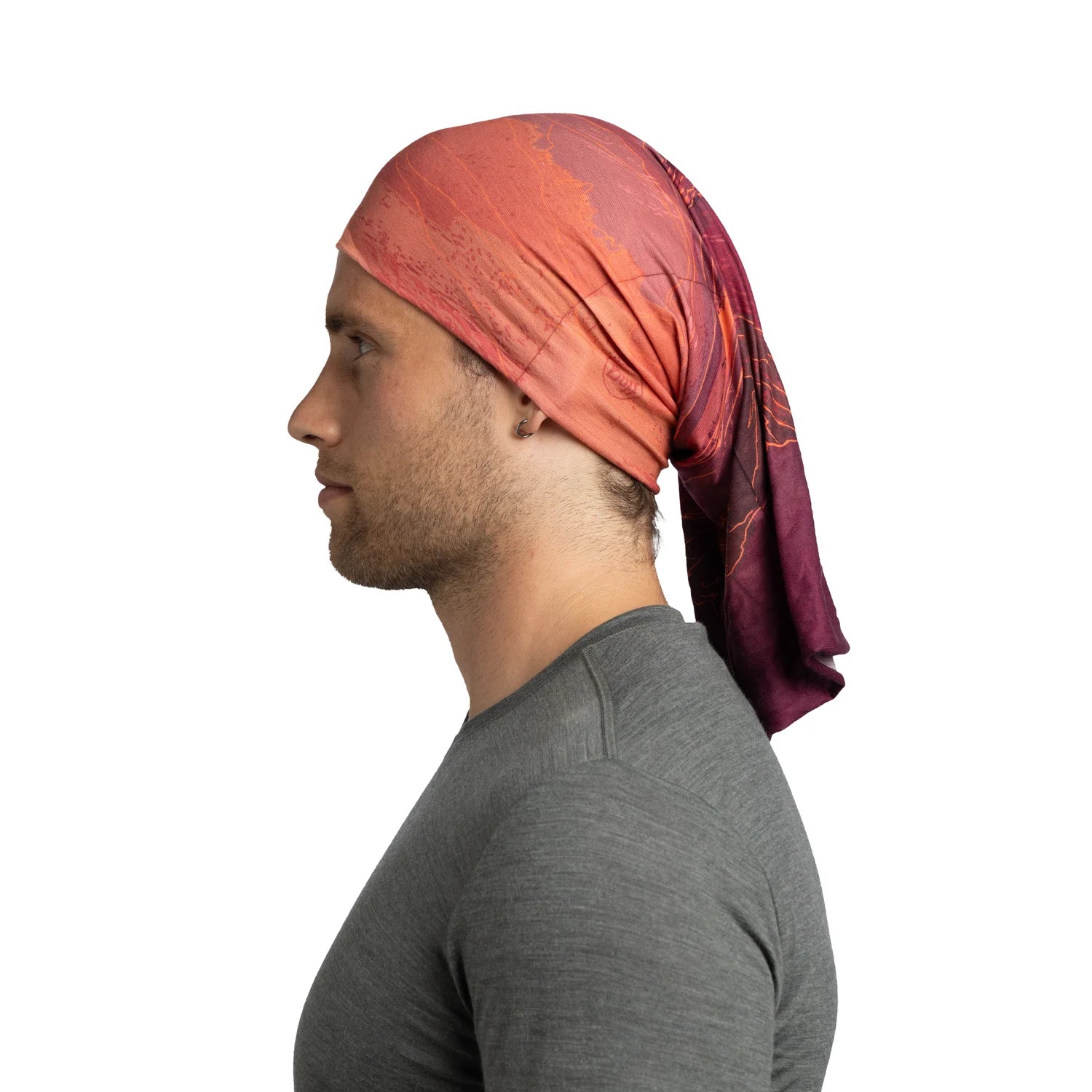 Bandană Polar Adulți Buff Unal Garnet Red