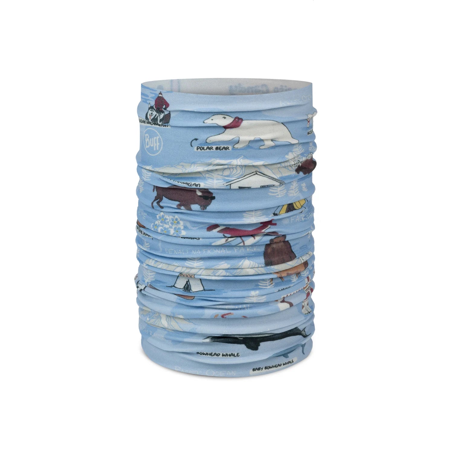 Bandană Polar Copii Buff Imus JR Washed Blue