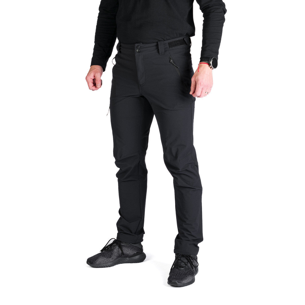 Pantaloni Bărbați Northfinder Massimiliano Black Black