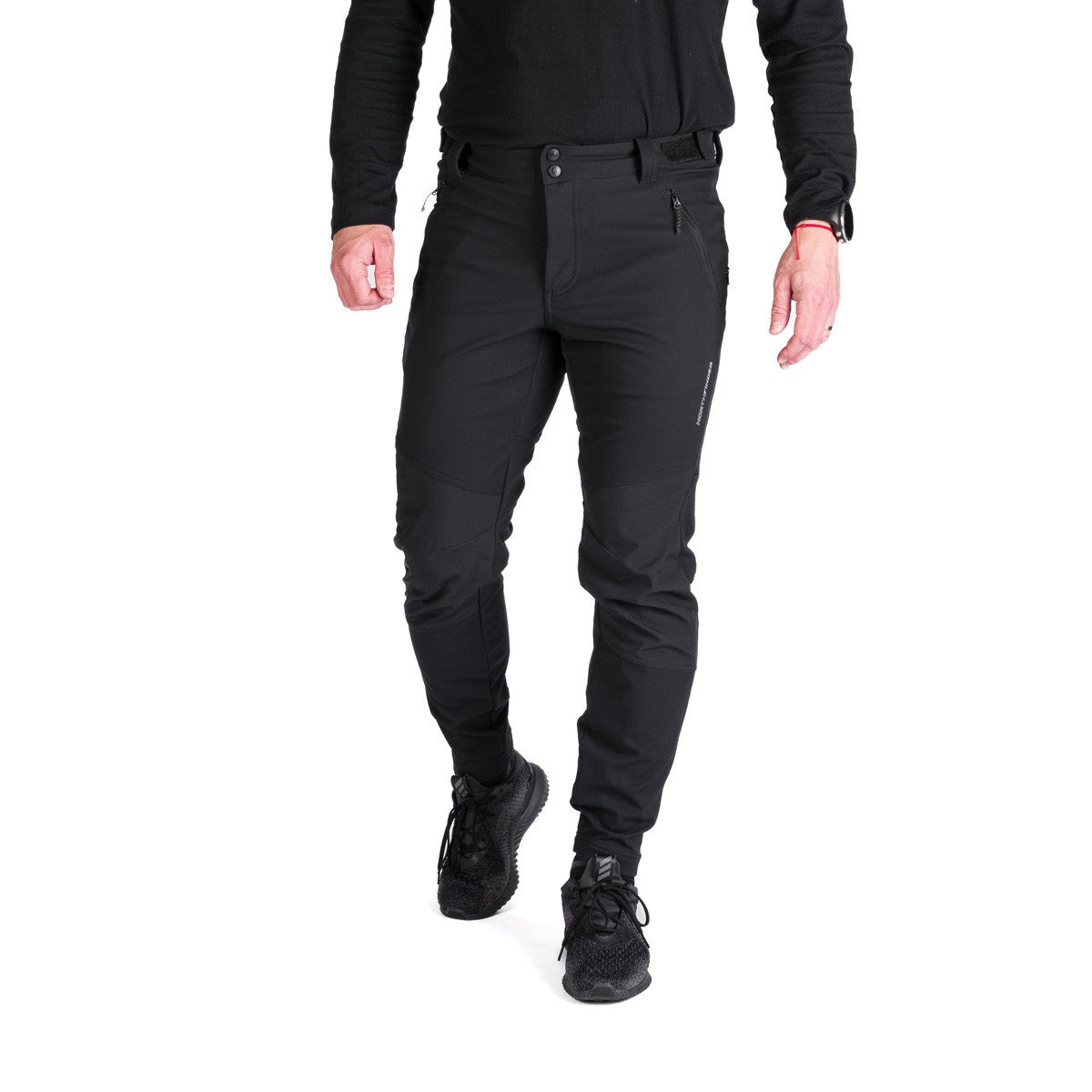 Pantaloni Bărbați Northfinder Marcello Black Black