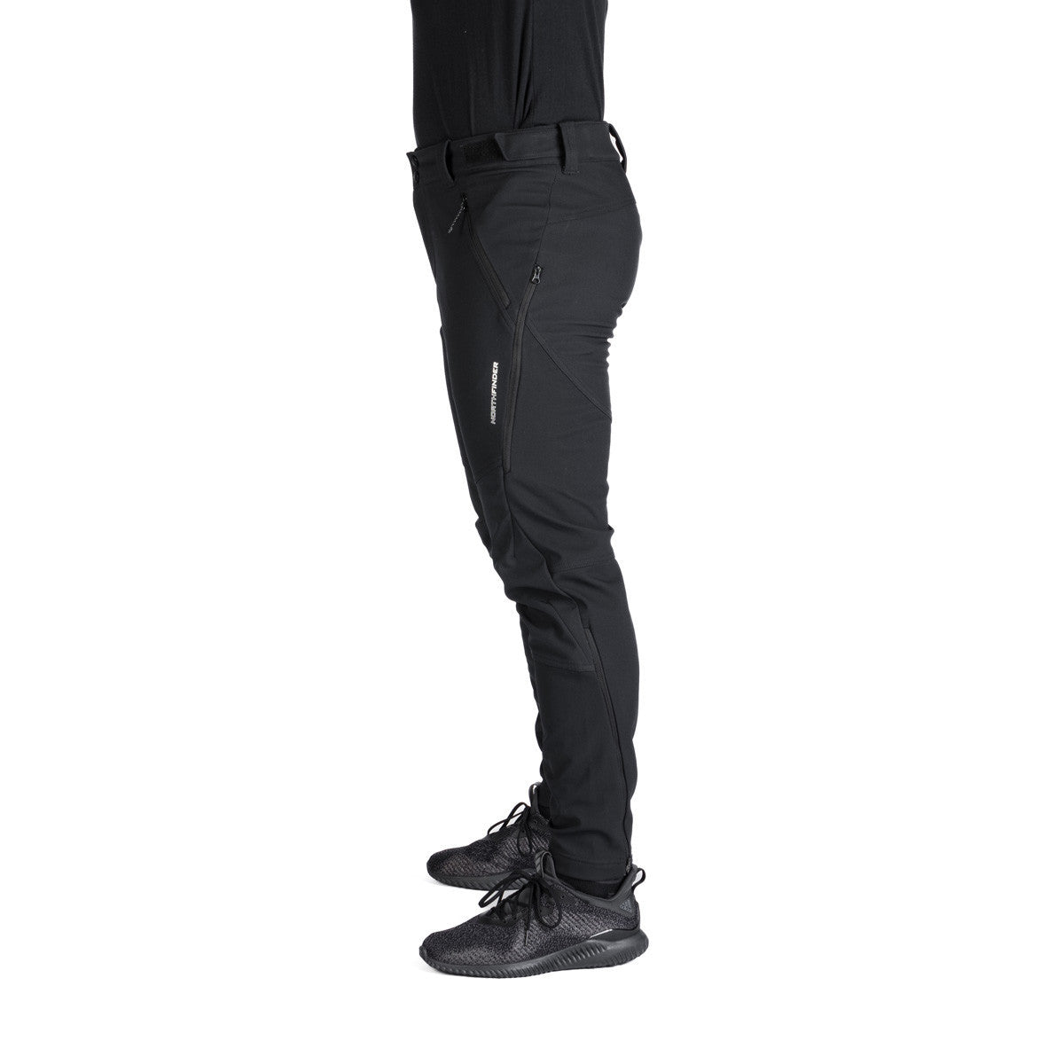 Pantaloni Bărbați Northfinder Marcello Black Black