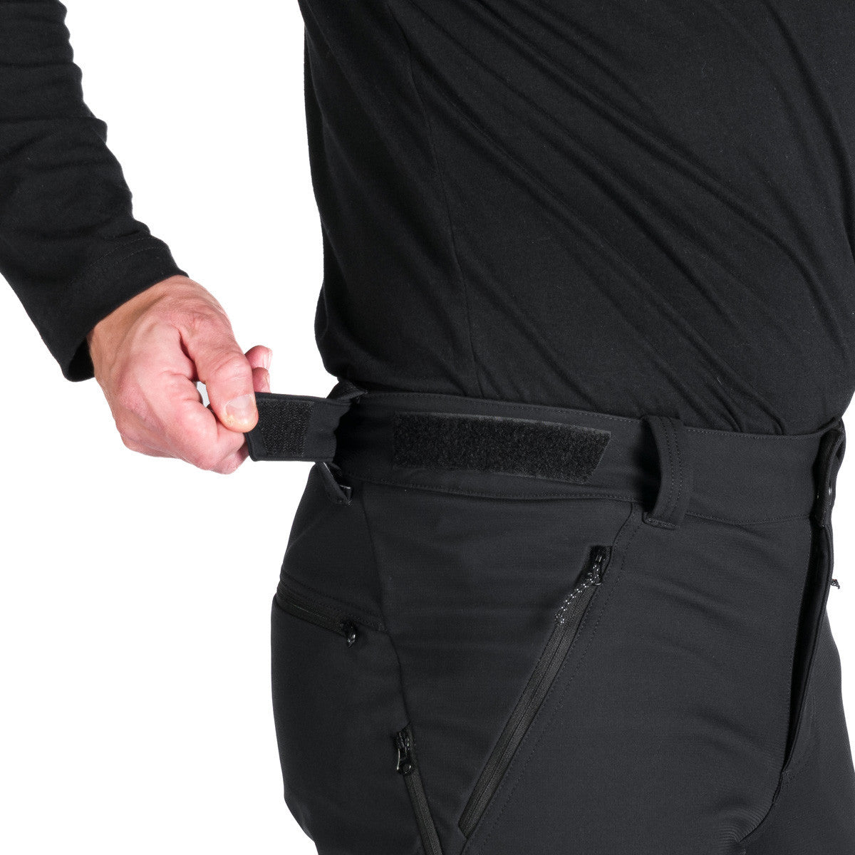 Pantaloni Bărbați Northfinder Marcello Black Black