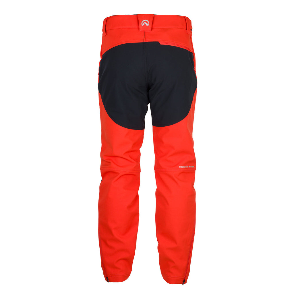 Pantaloni Bărbați Northfinder Marcello Red Orange