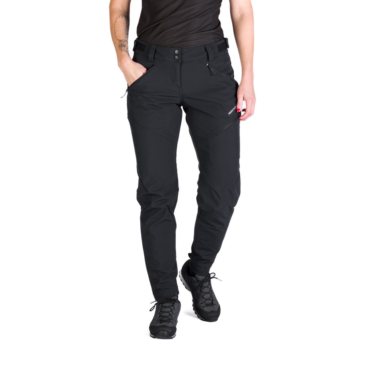 Pantaloni Dame Nortfinder Lora Black Black