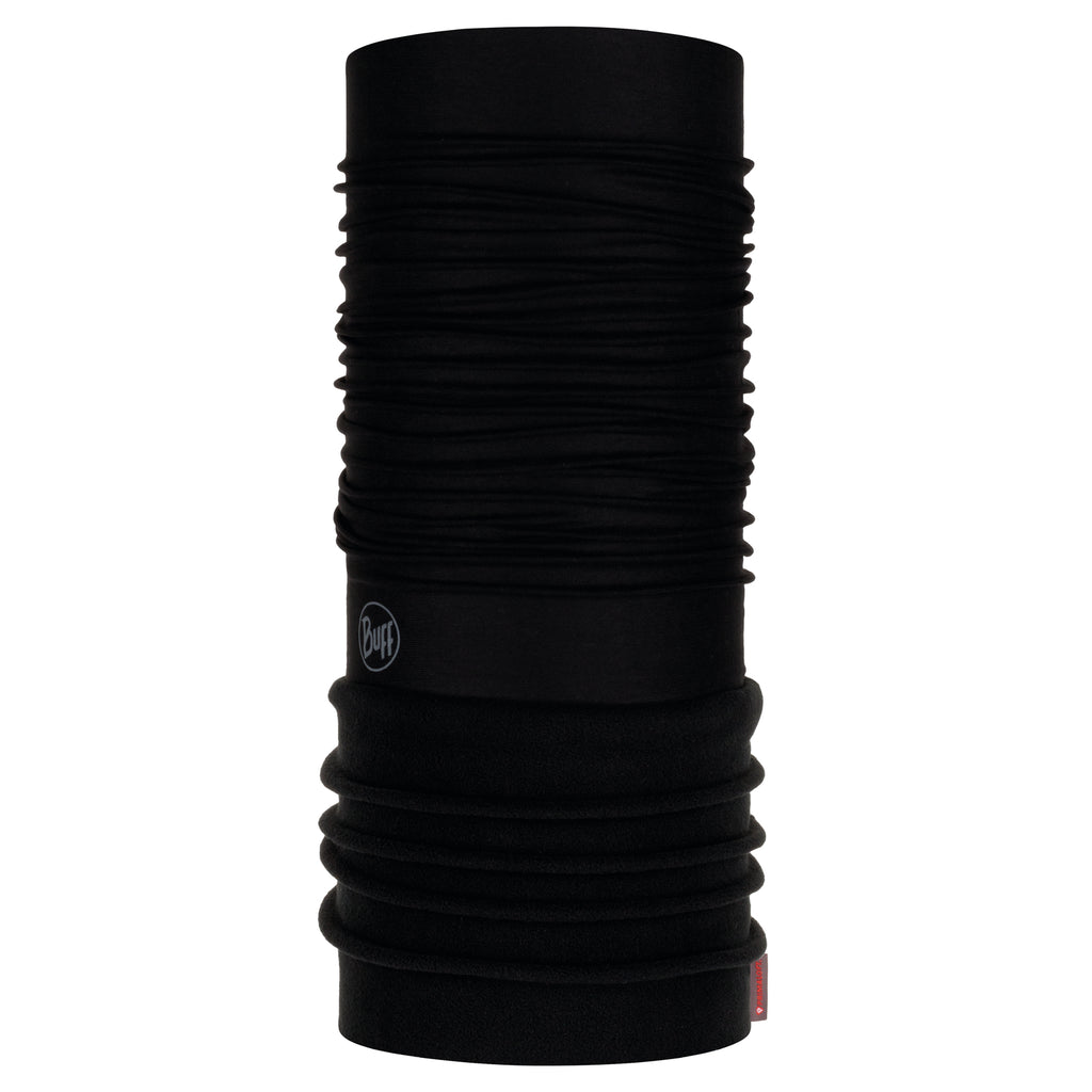 Bandană Tubulară Buff Multifuncțională Polar Adulți Solid Black
