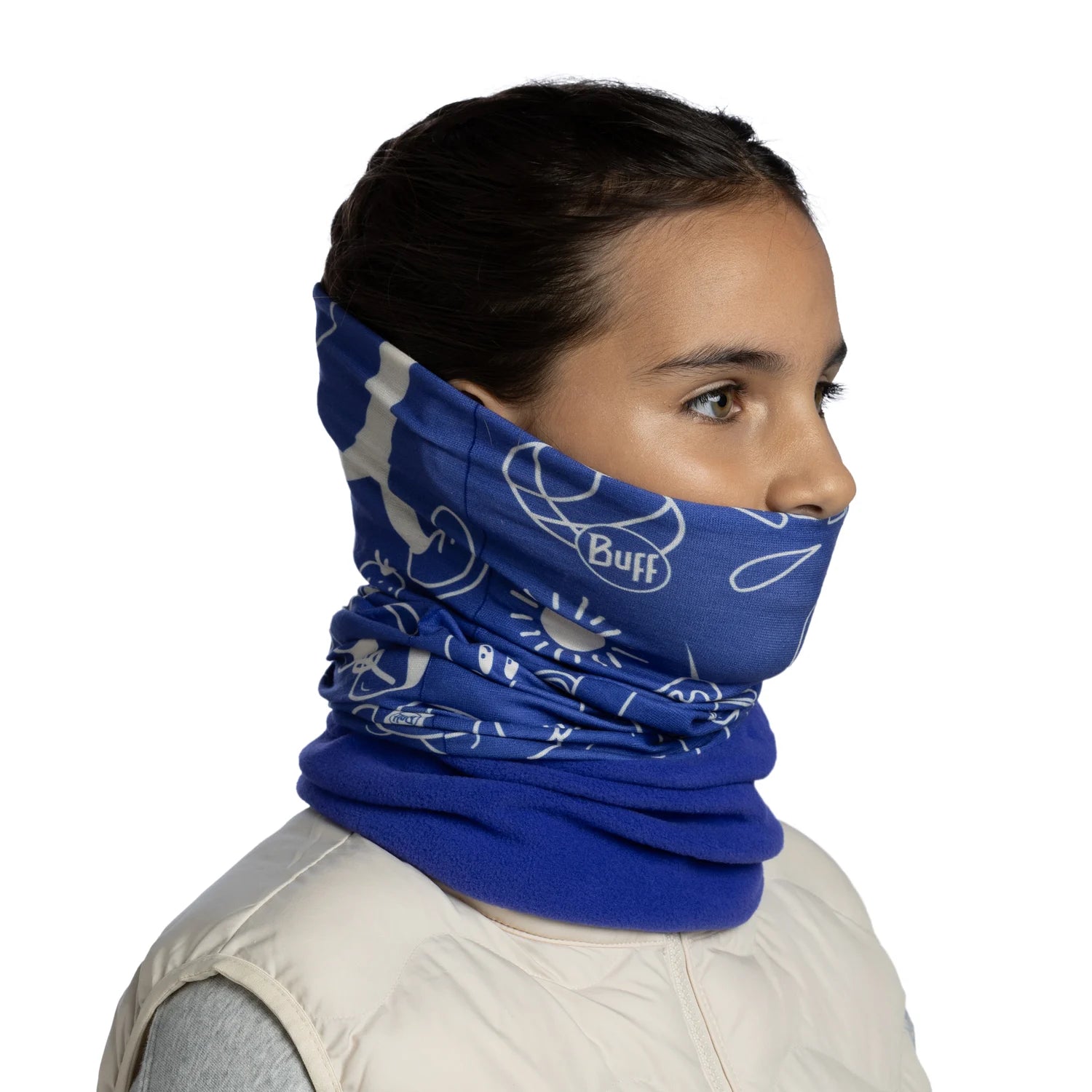Bandană Polar Copii Buff Carty JR Ultramarine