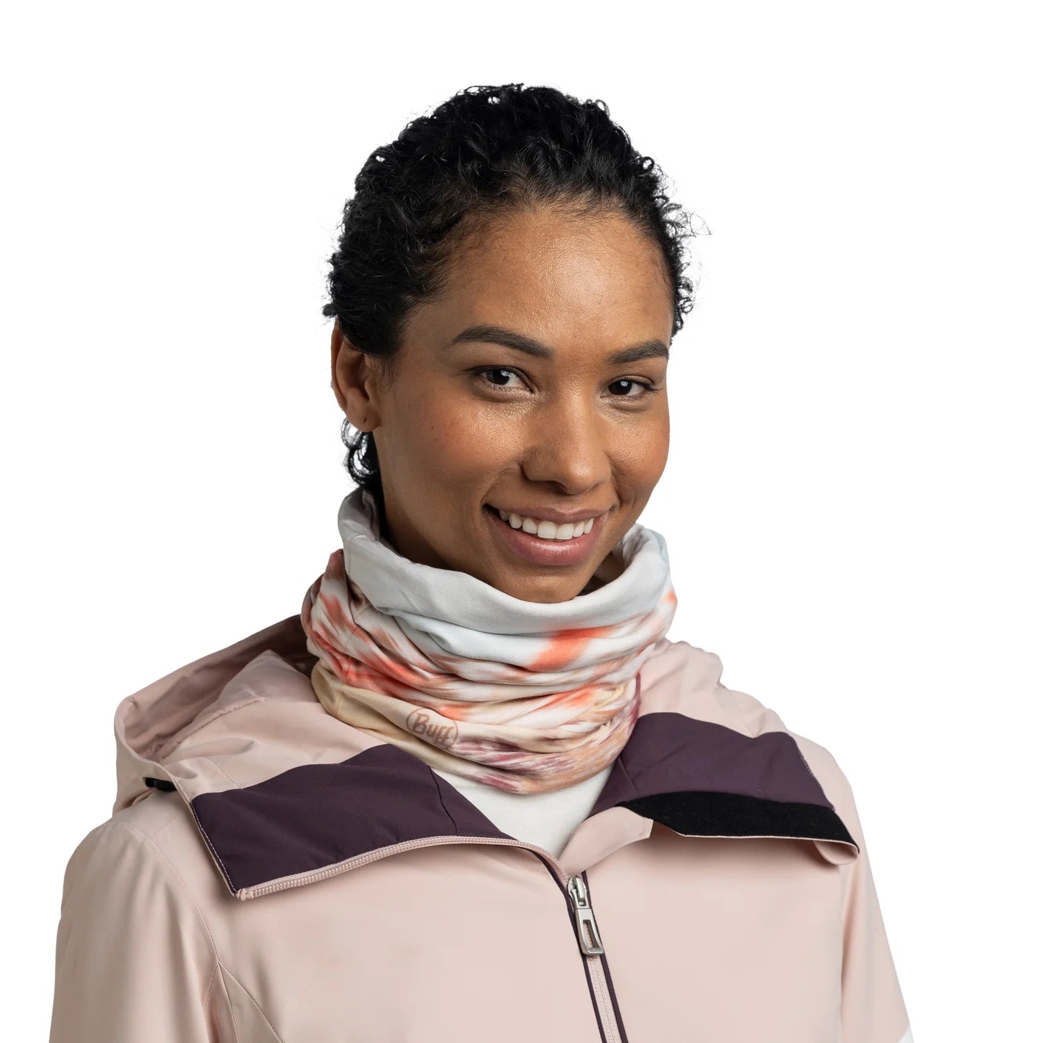 Bandană Polar Reversibilă Buff Lerna Peach Beige
